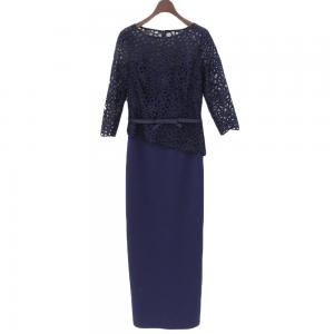 タダシショージ ネイビー ポリエステル シースルー ロングドレス 最新の買取相場ご紹介