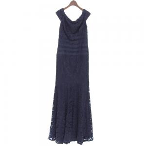 タダシショージ ネイビー レースデザイン ドレス 最新の買取相場ご紹介