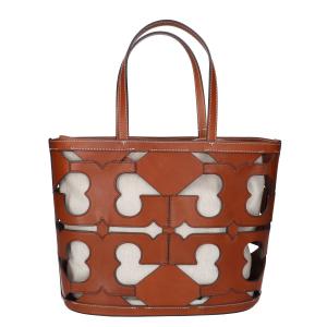 トリーバーチ カットアウトロゴスモールトートバッグ 最新の買取相場ご紹介