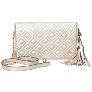 トリーバーチ ゴールド FLEMING METALLIC FLAT 財布 最新の買取相場ご紹介