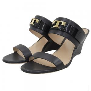 トリーバーチ ブラック レザー ジジ 65MM サンダル 最新の買取相場ご紹介