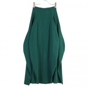 エンフォルド 21SS グリーン コットン ハイゲージコットン コクーンフレアスカート 最新の買取相場ご紹介