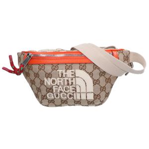 グッチ×ノースフェイス 650299 GGキャンバス ボディバッグ 最新の買取相場ご紹介