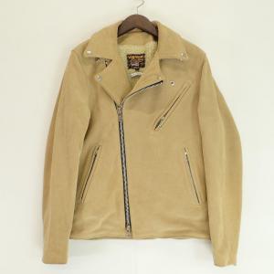 バンソン×ロンハーマン ベージュ スエードレザー 裏地ボア ライダースジャケット 最新の買取相場ご紹介