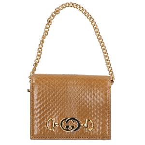 グッチ 570660 ズゥミ パイソン チェーン コンパクト ウォレット 最新の買取相場ご紹介