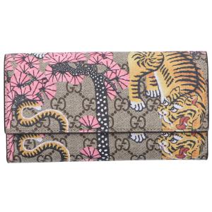 グッチ 452349 GGスプリーム ベンガル 長財布 最新の買取相場ご紹介