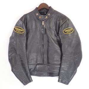 バンソン ブラック レザー マンクス ライダース ジャケット 最新の買取相場ご紹介