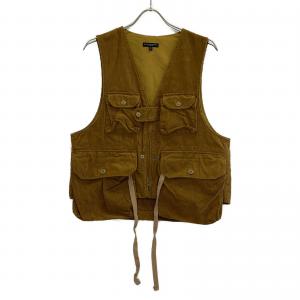 エンジニアードガーメンツ ブラウン コーデュロイ ハンティングベスト 最新の買取相場ご紹介