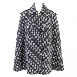 グッチ ブラック 650533GG ジャガード フェルトウールケープ 最新の買取相場ご紹介