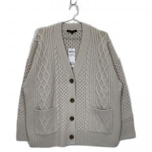 23区　アイボリー ウールカシミヤ アランパターン カーディガン 最新の買取相場ご紹介