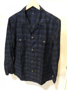 23区　ブルー×ブラック チェック ボタンシャツ 最新の買取相場ご紹介