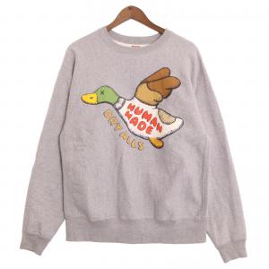 ヒューマンメイド ×KAWS グレー DRY ALLS ダックプリント スウェット 最新の買取相場ご紹介