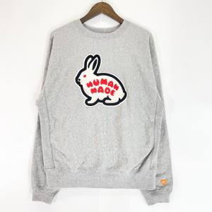 ヒューマンメイド グレー ラビット スウェットパーカ 最新の買取相場ご紹介