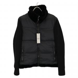 エンメティ DARWIN ブラック ウール×ナイロン ニット切り替え ムートンダウンジャケット 最新の買取相場ご紹介