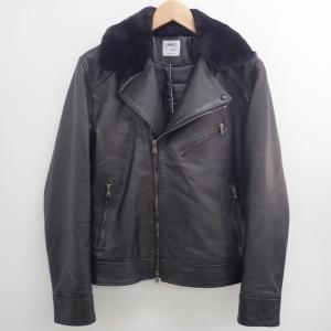 エンメティ ブラック ラムレザー グリエルモ 襟ボア ダブルライダース 最新の買取相場ご紹介