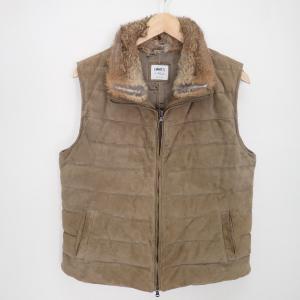 エンメティ ブリッラペルイルグスト別注 ゴートスキンスエードレザー ダウンベスト 最新の買取相場ご紹介