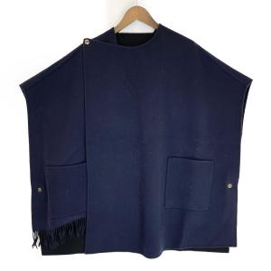 ドゥロワー 6525-299-0881 ネイビー フリンジ ラップ ケープコート 最新の買取相場ご紹介