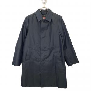 マッキントッシュロンドン 22AW ネイビー スビンコットン×ポリエステル ギャバジン ステンカラーコート 最新の買取相場ご紹介