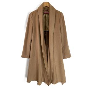 マックスマーラスタジオ キャメル ウール×カシミア ベルト付き ガウンコート 最新の買取相場ご紹介