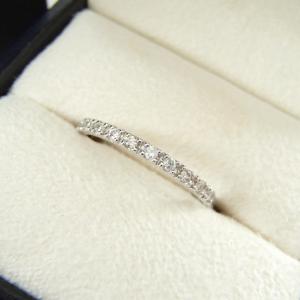 ヴァンドーム青山 PT950 0.11ctメレダイヤ ハーフエタニティ リング1.4g 最新の買取相場ご紹介