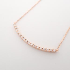 ヴァンドーム青山 K18PG ダイヤ0.2ct リュール ネックレス 最新の買取相場ご紹介