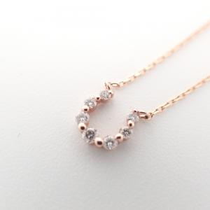 ヴァンドーム青山 K10  AJAN136440DI馬蹄 ダイヤモンド ネックレス 0.74g 最新の買取相場ご紹介