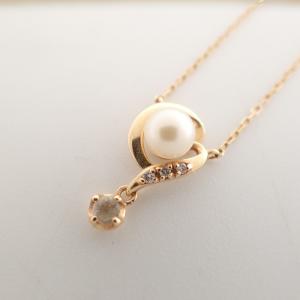 ヴァンドーム青山 K10 1.1g パール×ダイヤ ネックレス 最新の買取相場ご紹介