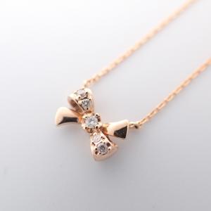 ヴァンドーム青山 K18 1.5g 3P ダイヤ リボントップ ネックレス 最新の買取相場ご紹介