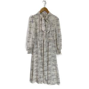 アナイ ホワイト カリグラフィープリント ショートスカーフワンピース 最新の買取相場ご紹介