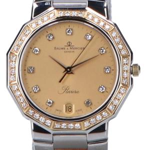 ボーム＆メルシエ 5131.3 リビエラ ダイヤベゼル 11P クオーツ時計 最新の買取相場ご紹介