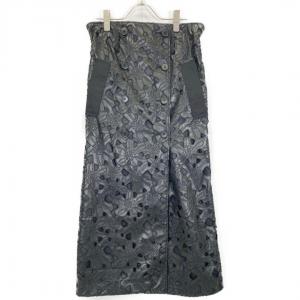 アドーア 531-4220907 ブラック フェイクレザーカットワークスカート 最新の買取相場ご紹介