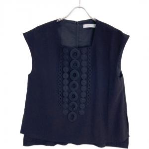 アドーア ブラック サークルレースフリンジブラウス 最新の買取相場ご紹介