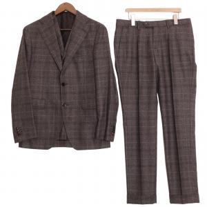 タリアトーレ　5SVJ22B11 グレンチェック柄 BEAMS別注3Pスーツ 最新の買取相場ご紹介