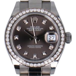 ロレックス 279384RBR デイトジャスト28 ダークグレー文字盤 最新の買取相場ご紹介