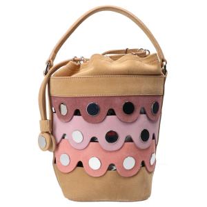 ピエールアルディ ブラウン×ピンク スエード ペニーバケットバッグ 最新の買取相場ご紹介