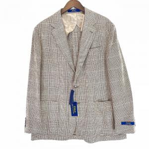 ポロラルフローレン ベージュ 千鳥格子 ウール 2Bジャケット 最新の買取相場ご紹介