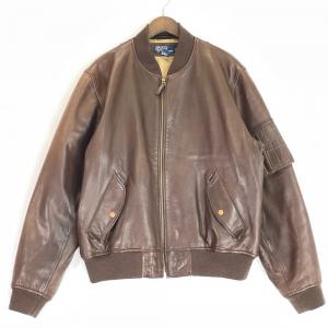ポロラルフローレン ブラウン レザーフライトジャケット 最新の買取相場ご紹介