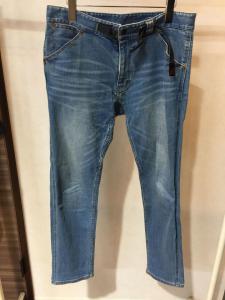 グラミチ ×URBAN RESERCH ブルー デニムクライミングストレッチ ストレートパンツ 最新の買取相場ご紹介