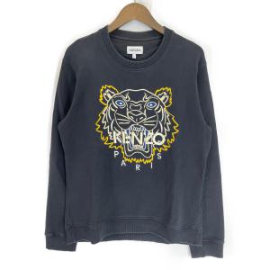 KENZO PIXEL TIGER スウェット 虎 Sサイズ 黒