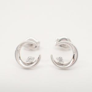 スタージュエリー K18WG 0.01ctダイヤ クレセントムーン ピアス 0.8g 最新の買取相場ご紹介