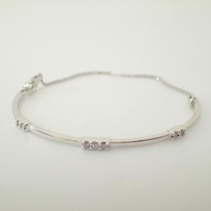 スタージュエリー K18WG 4.14g 0.11Ct 7Pダイヤ ブレスレット 最新の買取相場ご紹介