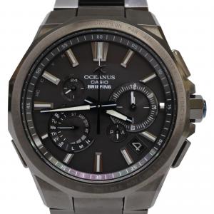 カシオ ×ブリーフィング OCW-T6000BR-1AJR オシアナス 25周年記念 腕時計 最新の買取相場ご紹介