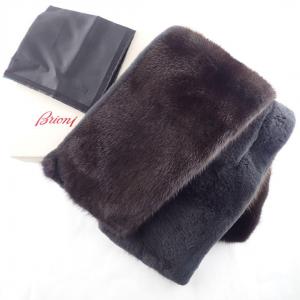 ブリオーニ ブラウン系 ミンク スカーフ ストール 計2点 最新の買取相場ご紹介
