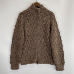 クルチアーニ アルパカ混 ジップアップ ニットジャケット 最新の買取相場ご紹介