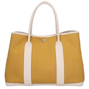 エルメス ガーデンパーティ36/PM トワルシェブロン T刻 ハンドバッグ 最新の買取相場ご紹介