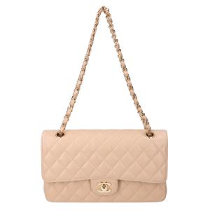 シャネル 31番台 キャビアスキン ゴールド金具 ダブルフラップ マトラッセ25 最新の買取相場ご紹介