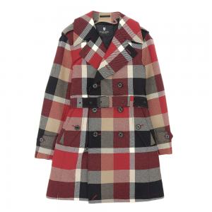 チェック柄 2015年製 51B30-209-44 ウール トレンチコート 最新の買取相場ご紹介