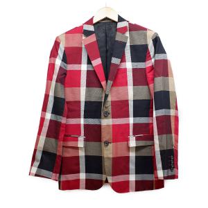 ブラックレーベルクレストブリッジ 赤×黒 チェック柄ジャケット 最新の買取相場ご紹介