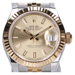 ロレックス 279173 SS×YG デイトジャスト シャンパン文字盤 最新の買取相場ご紹介