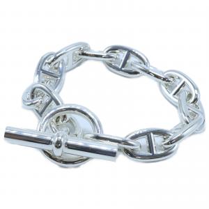 エルメス Ag925 シェーヌダンクGM ブレスレット 12コマ 最新の買取相場ご紹介